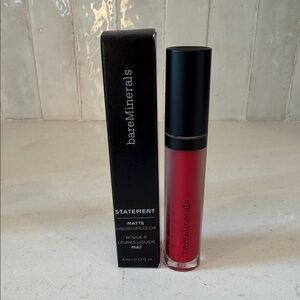 bareMinerals Matte Liquid Lipcolor- VIP bold crimson